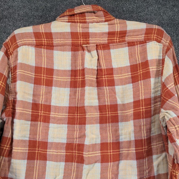J. Crew Men's Slim Button Up Shirt Multicolor Plaid Medium Long Sleeve Cotton - Picture 6 of 13